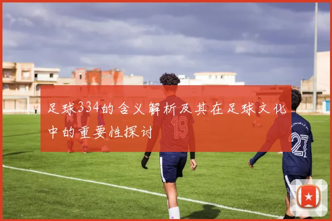 足球334的含义解析及其在足球文化中的重要性探讨